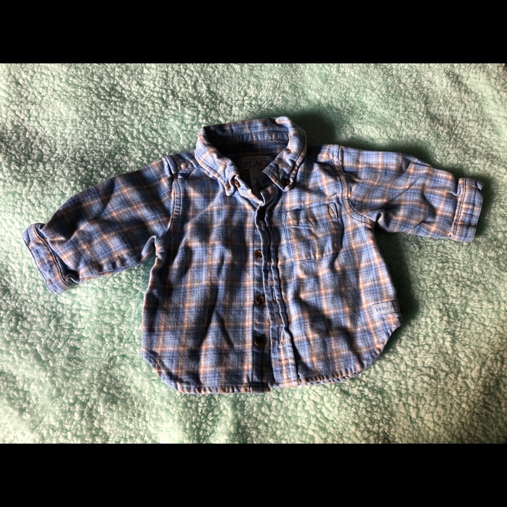 Baby boy flannel shirt